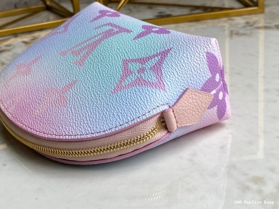 Aaa replica bags POUCH Vuitton Louis COSMETIC 0708